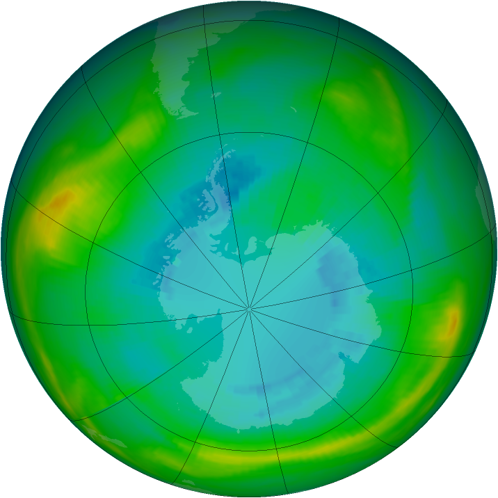 Ozone Map 1981-09-02
